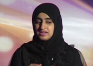 اماراتية  تتحدي إعاقتها البصرية